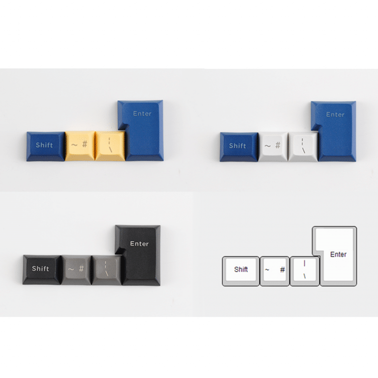 DSA Keycaps ISO Keys