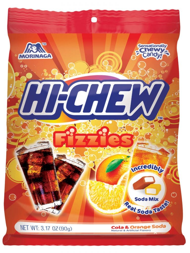 Hi-Chew Fizzies Cola-Orange Soda