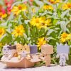 Nyanboard Danboard Cat Flowers