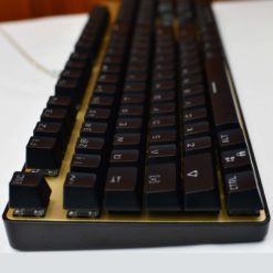 Black OEM Keycaps Side view