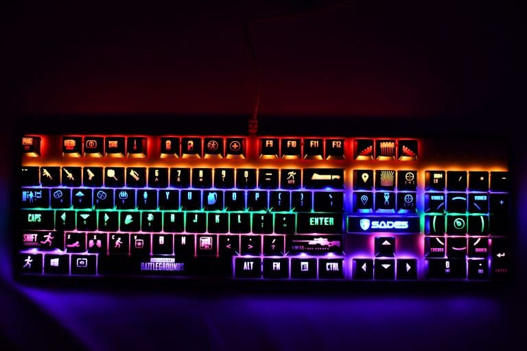 PUBG Keycaps Backlit