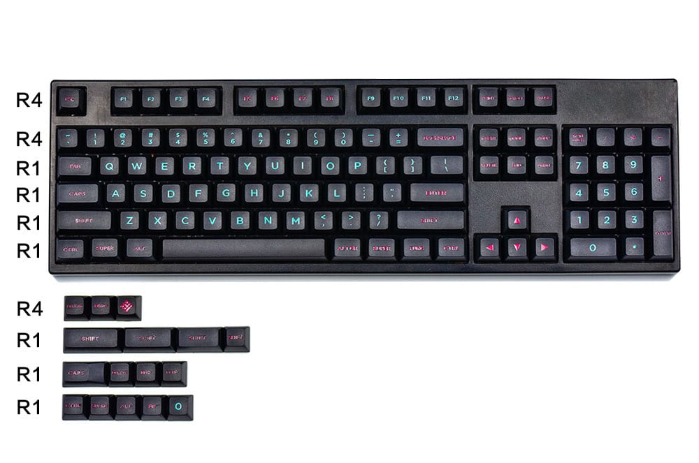 SA Miami Night Row Layout