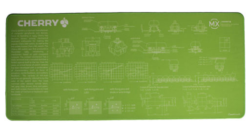 Lime Green Deskmat Main