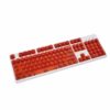 OEM Red Translucent Keycaps