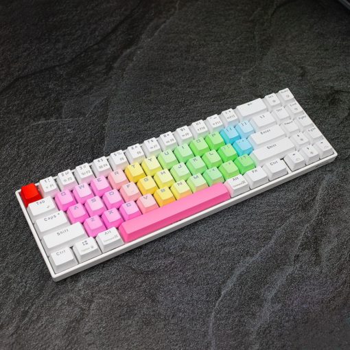 OEM Rainbow Blast Alpha PBT Keycaps