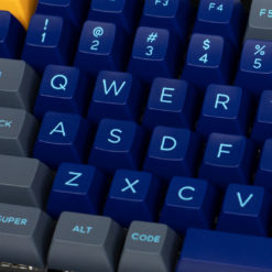 Domikey SA Atlantis Doubleshot Keycaps Closeup