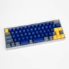 Split 66 Key Keyboard with Hotswap Switches Aluminum Keycaps (1)