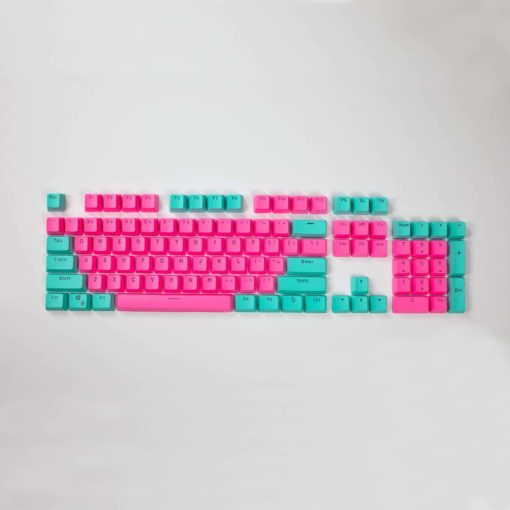 OEM Miami Vibes PBT Translucent Doubleshot keycaps full