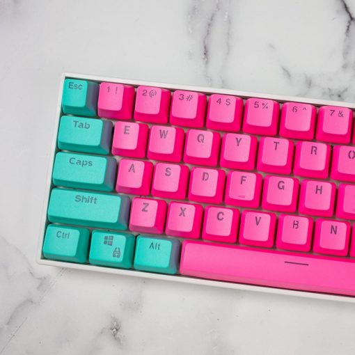 OEM Miami Vibes PBT Translucent Doubleshot keycaps main