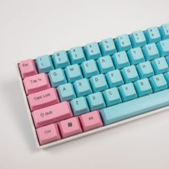 OEM Cotton Candy Top Legend Keycaps Close