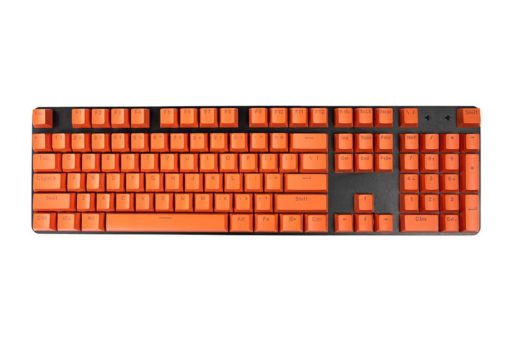 OEM Orange Mixable Keycaps 104 Keycap Set Full