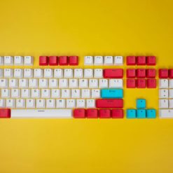 OEM Red Tide Keycaps 104 key set full