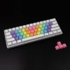 Rainbow Wave Alpha Keycaps Bright Top Legends Main