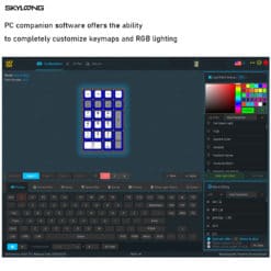 GK21S Metallic Blue Bluetooth Numpad Software