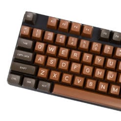 Maxkey SA Chocolate Double Keycaps Main