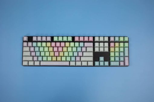 OEM Happy Rainbow POM keycaps full