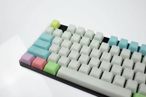 OEM Jelly Delight POM keycaps Left Side Close