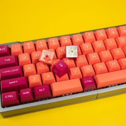 OSA Profile Doubleshot Molten Lava Keycaps Back