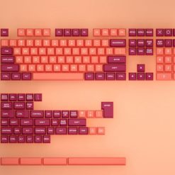 OSA Profile Doubleshot Molten Lava Keycaps Rows