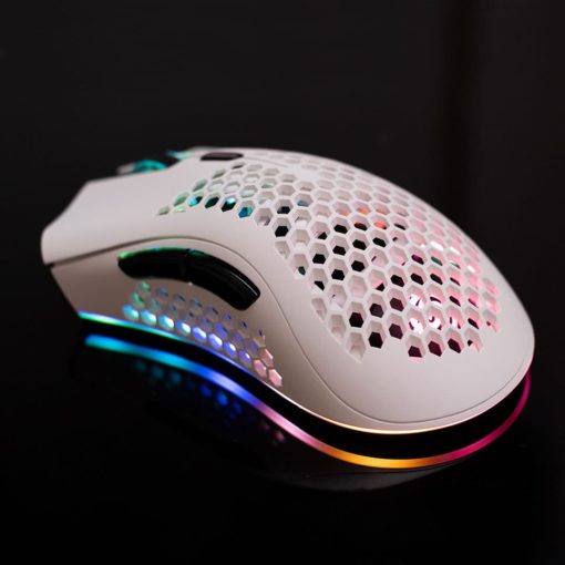 KSnake RGB Lightweight Mouse White