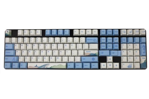 OEM Ocean Bound Dyesub PBT Keycaps 108 Full