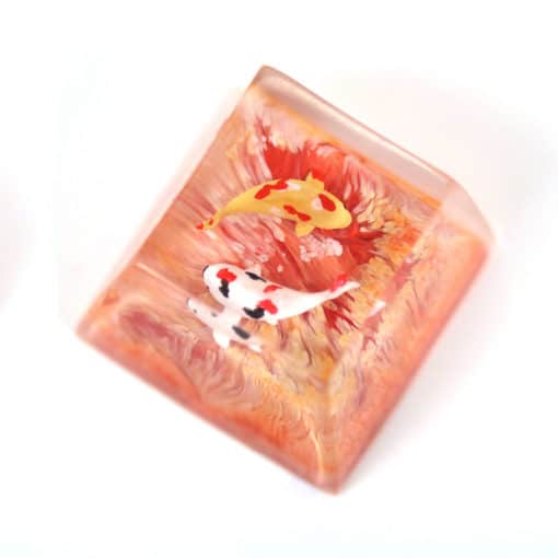 Koi Artisan Keycap Peach