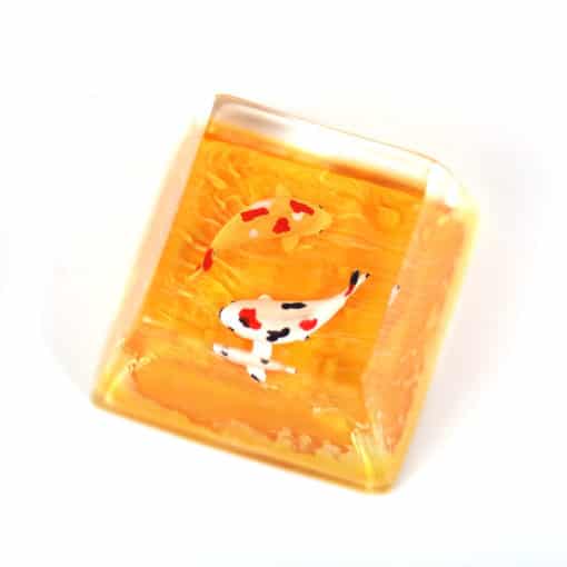 Koi Artisan Keycap Yellow