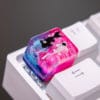 Koi Pond IV Artisan Keycap Cube Profile