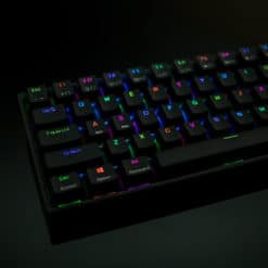 Flashquark Horizon Z 60 percent mechanical keyboard black RGB