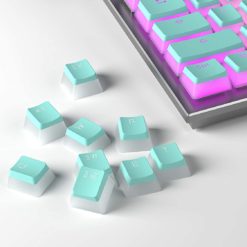 Mint Pudding Keycaps LEDs