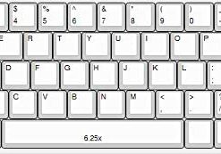 Keycap Layout Sizing