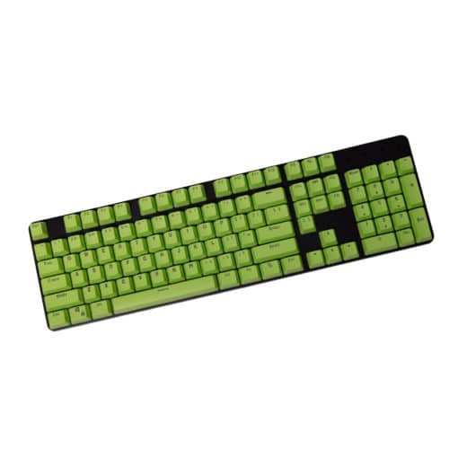 Stryker Mixable PBT Keycaps Lime Green Full