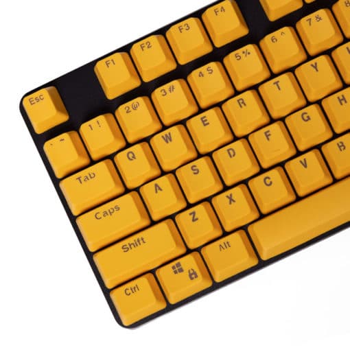 Stryker Mixable PBT Keycaps Yellow Main