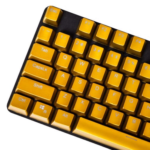 OEM Electroplated Metallic Matte Bronze Keycaps Main