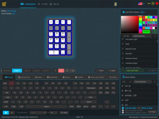 GK21 Bluetooth Numpad Hotswap with USB C Software