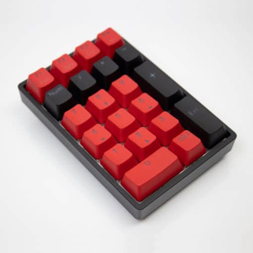 GK21s Bluetooth Numpad Macropad Plastic Case Side Profile