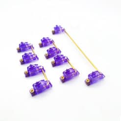 Tecsee Screw In PCB Mount Stabilizer Purple Standard Kit