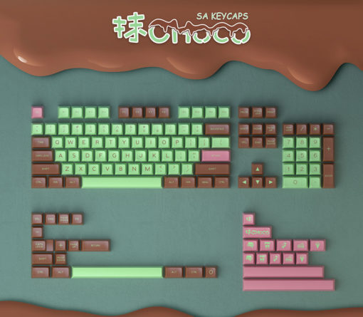 SA Mochoco All Keycaps