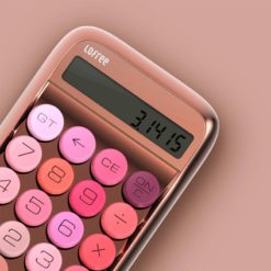 Lofree Rose Gold Mechanical Switch Calculator Side