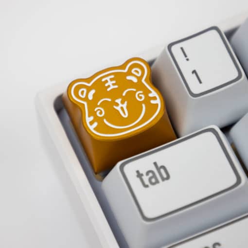 Limited Edition Year of the Tiger Aluminum Keycap by Kelowna