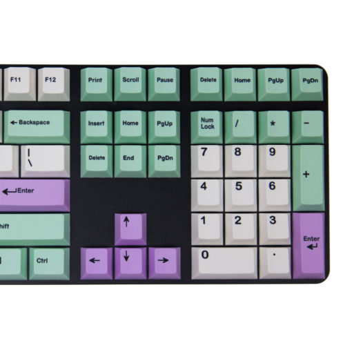 Cherry Profile PBT Mint Ice Cream Keycaps Right