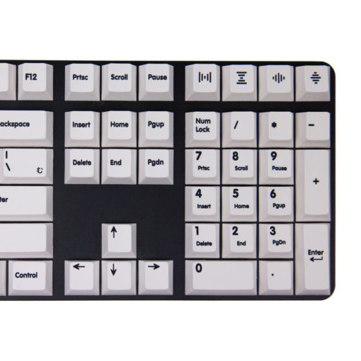 Cherry Profile PBT White Hiragana Keycaps Right