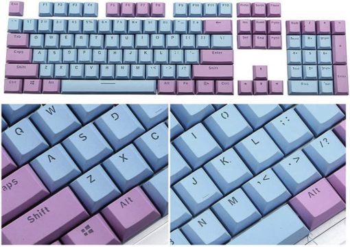 Cherry Profile Soft Skeletor PBT Keycaps Reverse Full