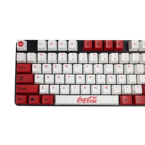 PBT Cola Keycaps Left