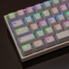 Borderlit Shinethrough Keycaps White Main