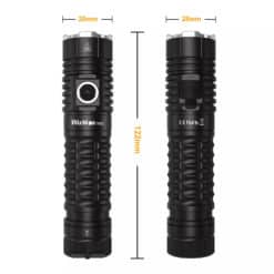 Wurkkos TS22 USC-C Flashlight Dimensions