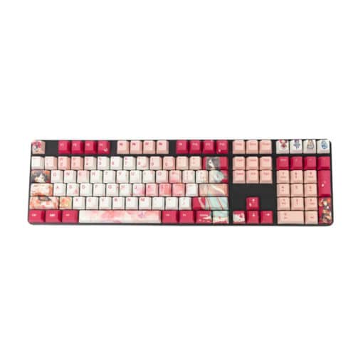 OEM Profile Anime Princess Dyesub PBT Keycaps Full