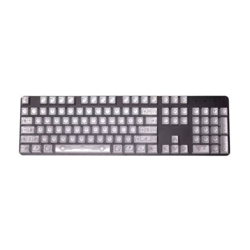 OEM Profile Eye of the Prodigal Silver Keycaps Full